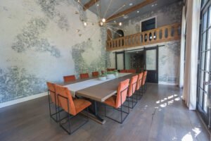 West Hollywood wood installation & refinishing to match existing solid oak floors