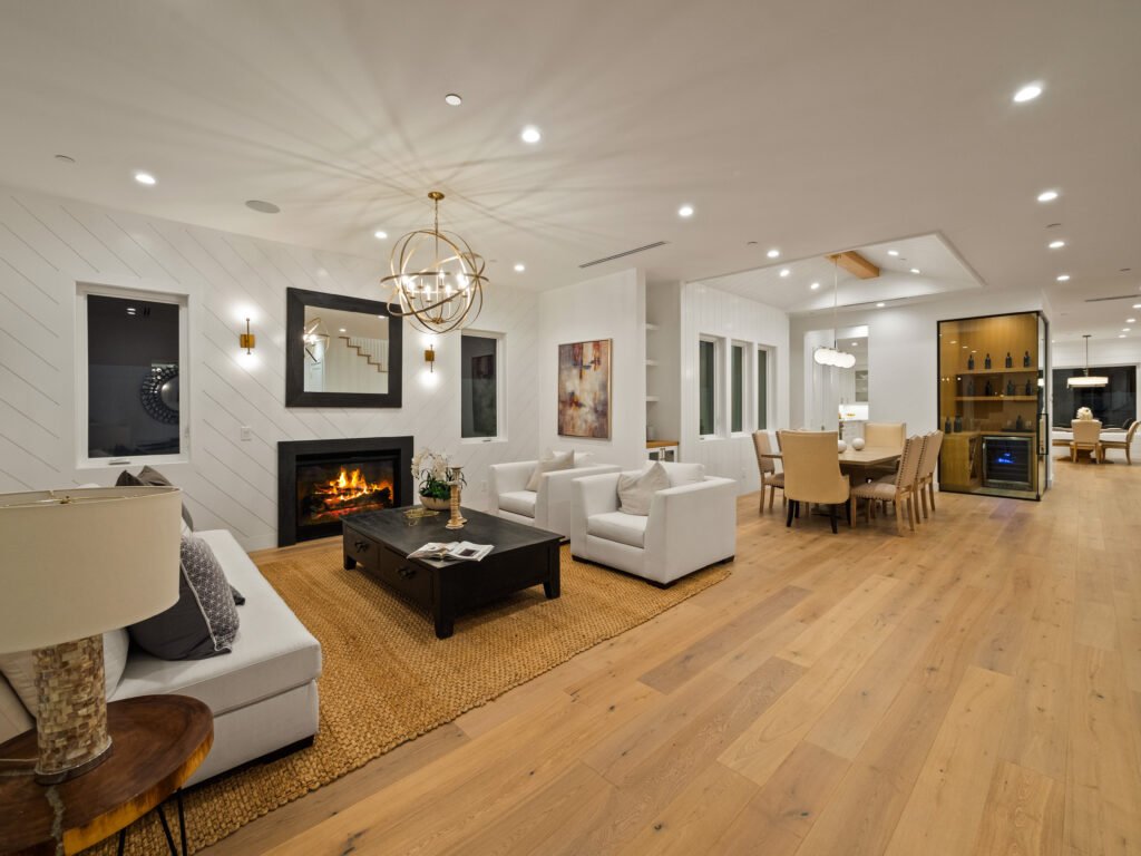 Woodland Hills European oak installation