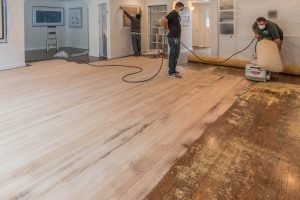 Brentwood refinishing staining wood floors 