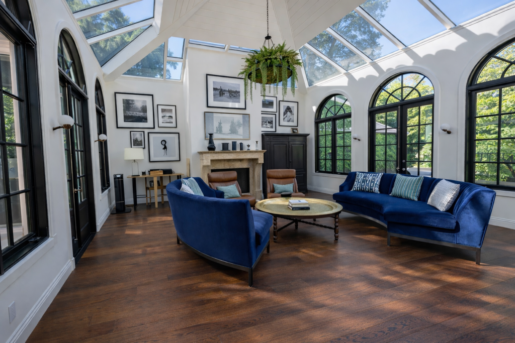West Hollywood wood installation & refinishing to match existing solid oak floors